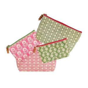 Palm Deco Pouches (Set of 2)
