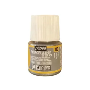 Pebeo Porcelaine 150 Ceramic Paint - Shimmer Silver