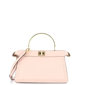 Peekaboo ISeeU Bag Studded Leather East West
