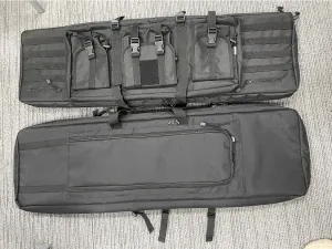 PERFBAGS Soft Rifle Bags  36" 42" Tactical Long Double Rifle Backpack Gun Bag for Sport Hunting Shooting Range, Firearm Transportation with Lockable Zipper and Molle System