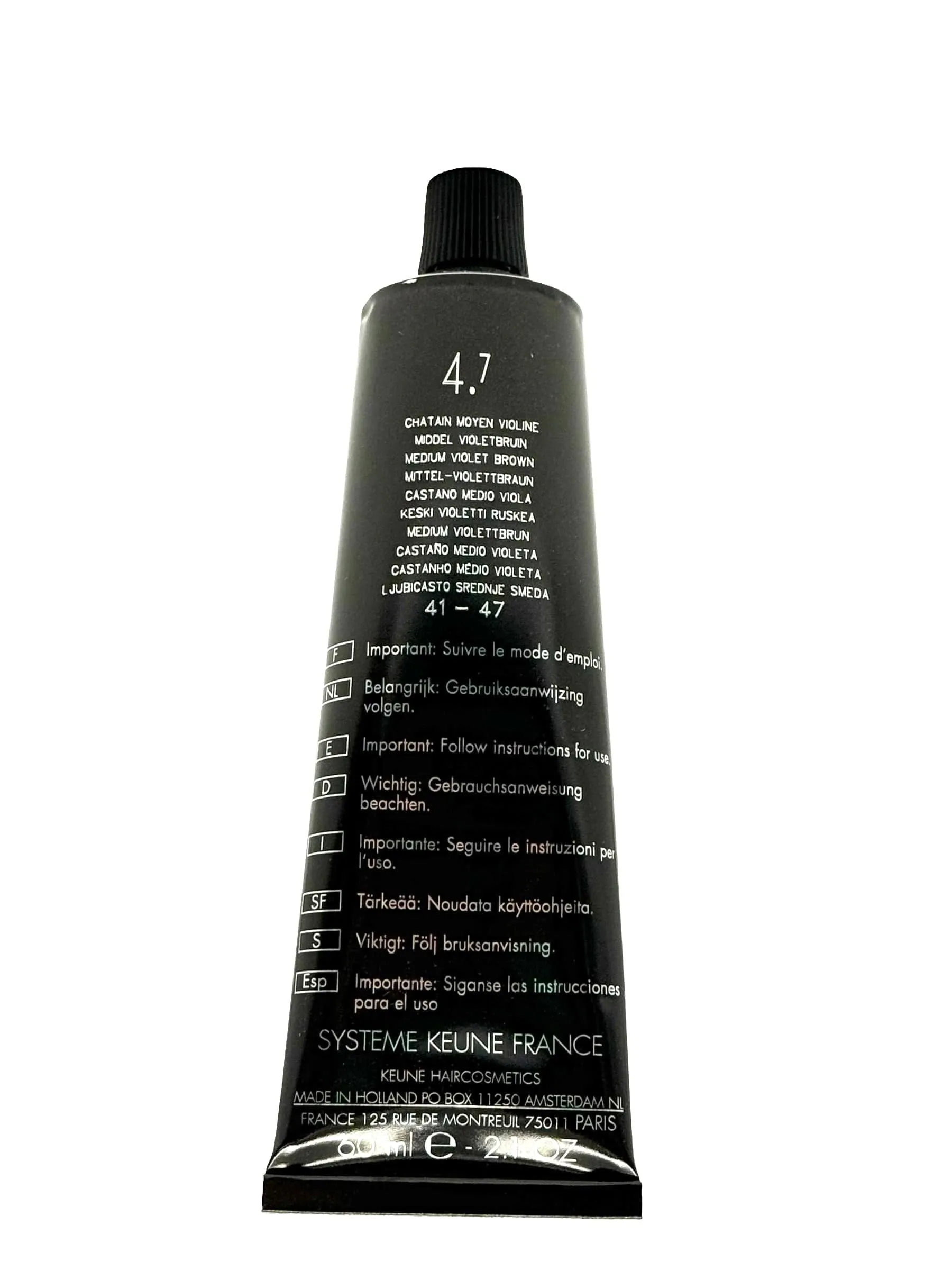 Permanent Hair Color Keune Tinta Color 2.1 oz