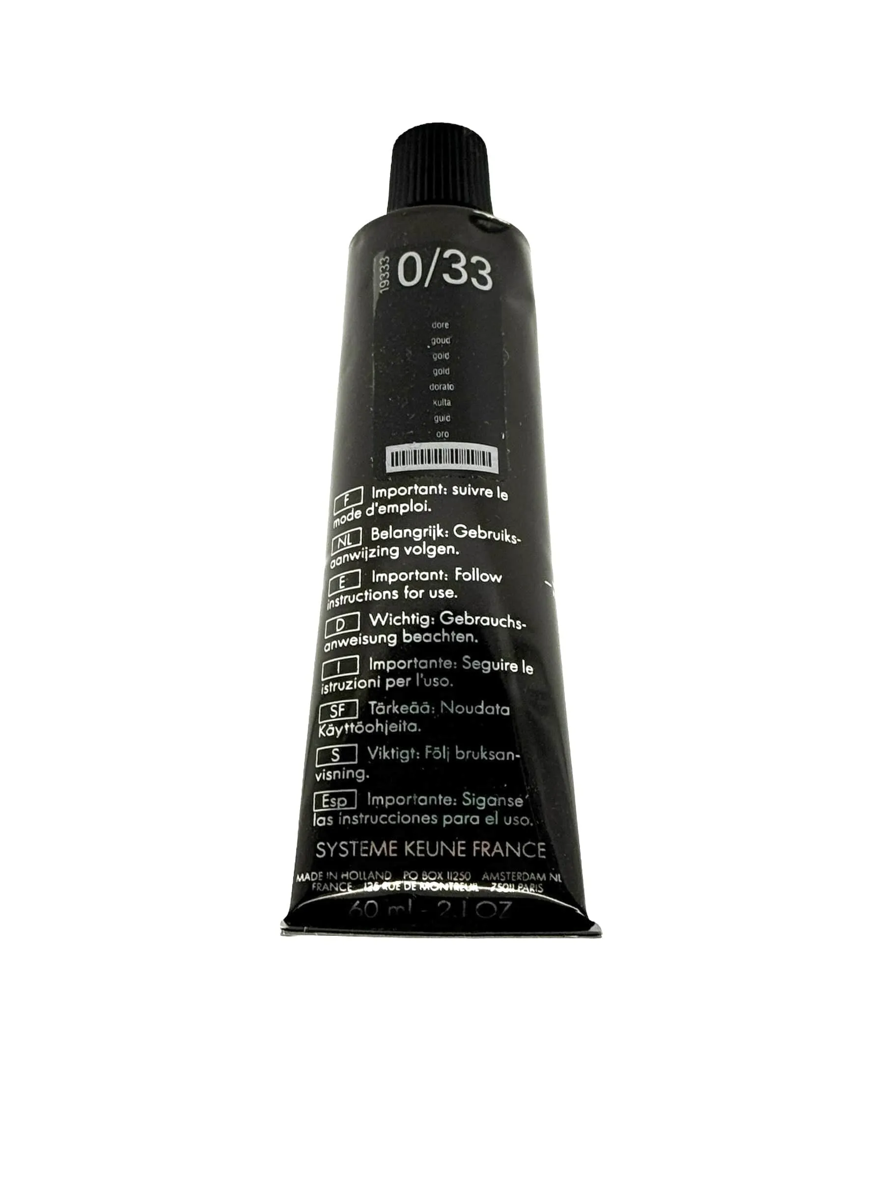Permanent Hair Color Keune Tinta Color 2.1 oz