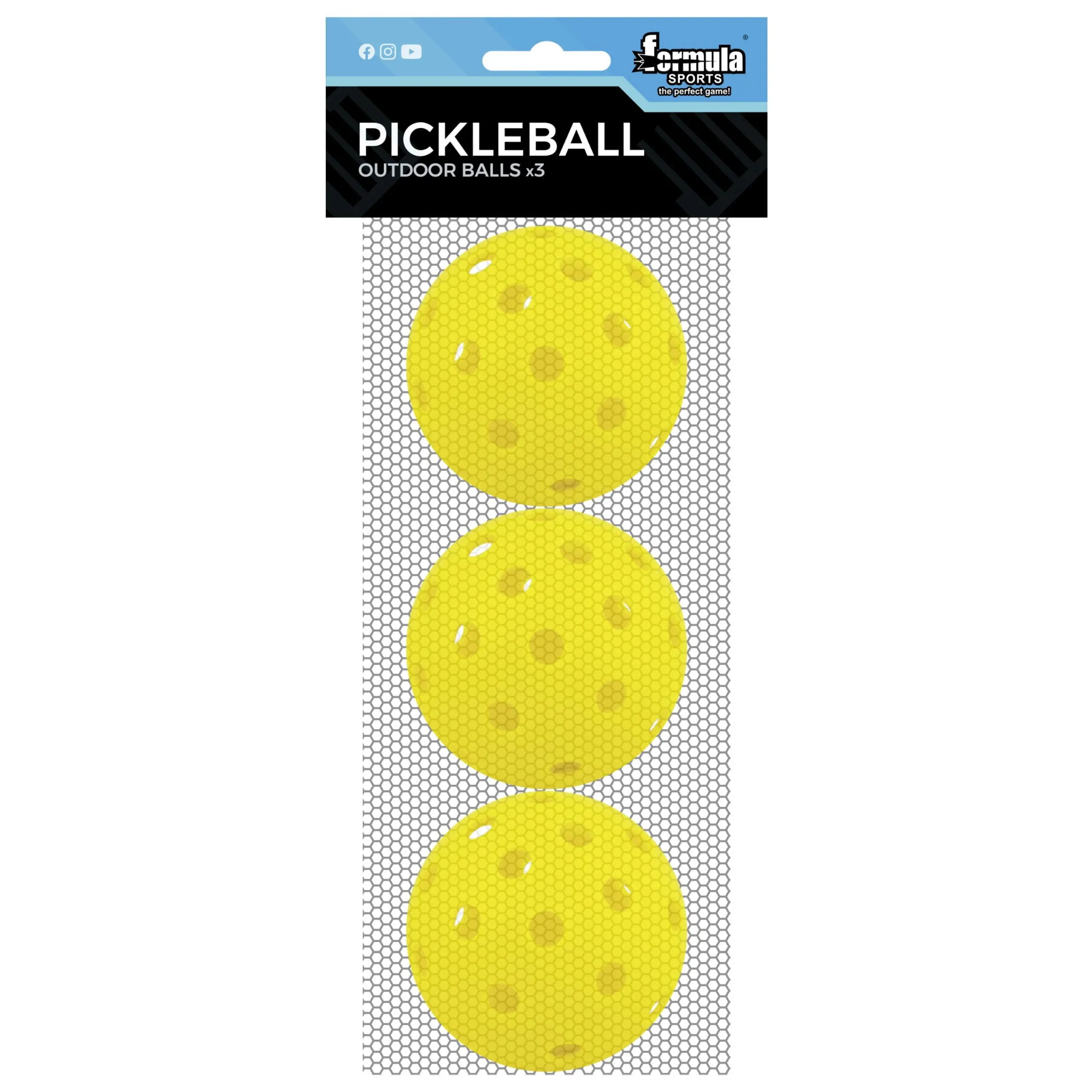 PICKLEBALLS SET OF 3