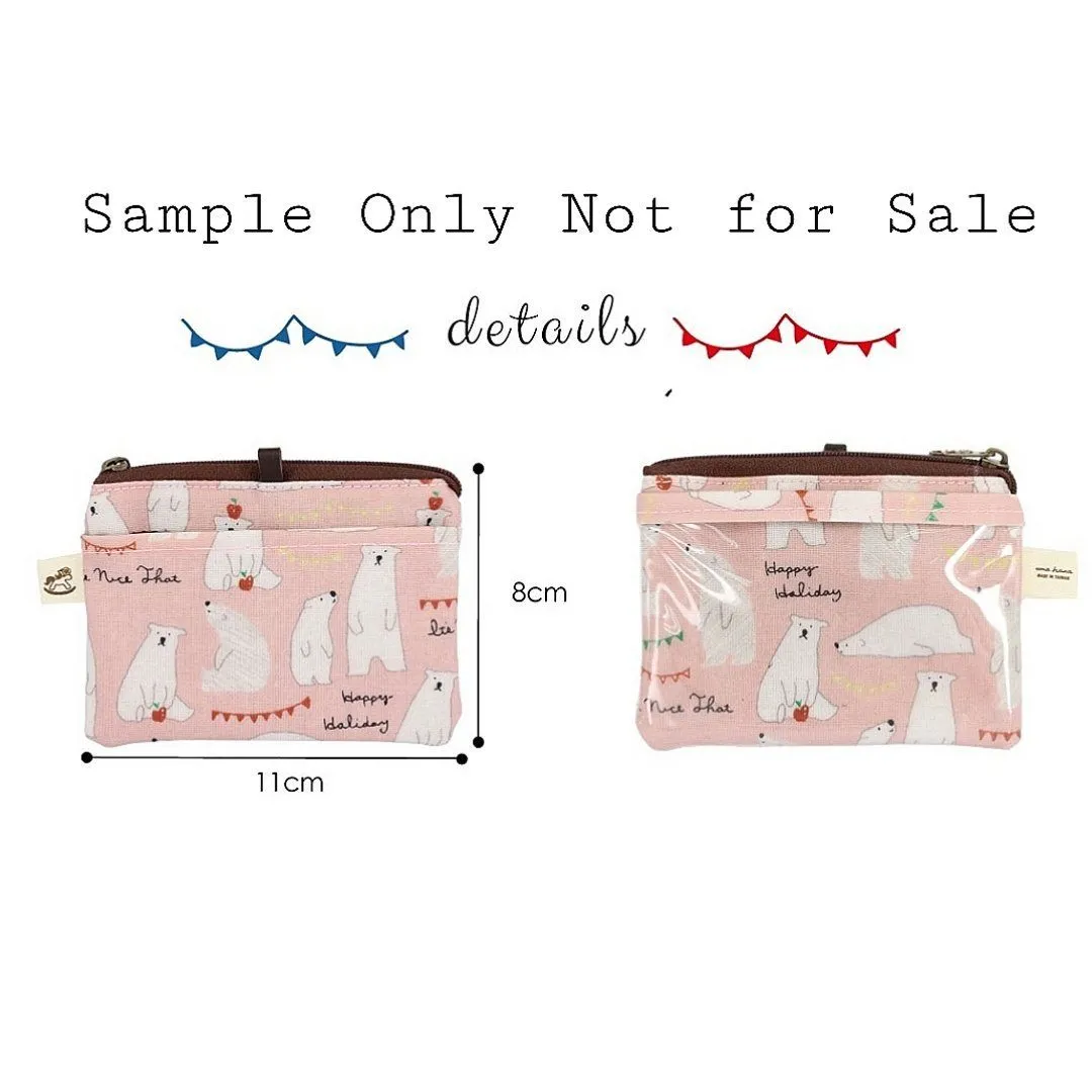 Pink Penguin Market Card & Coin Purse