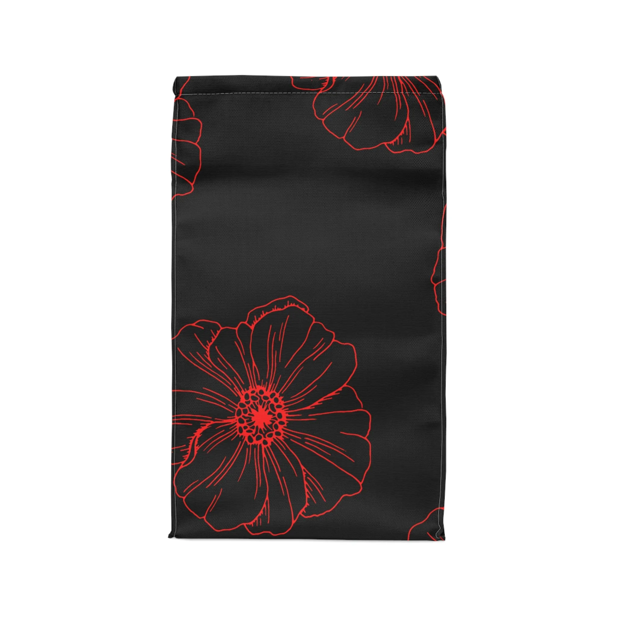 poppy Polyester Lunch Bag