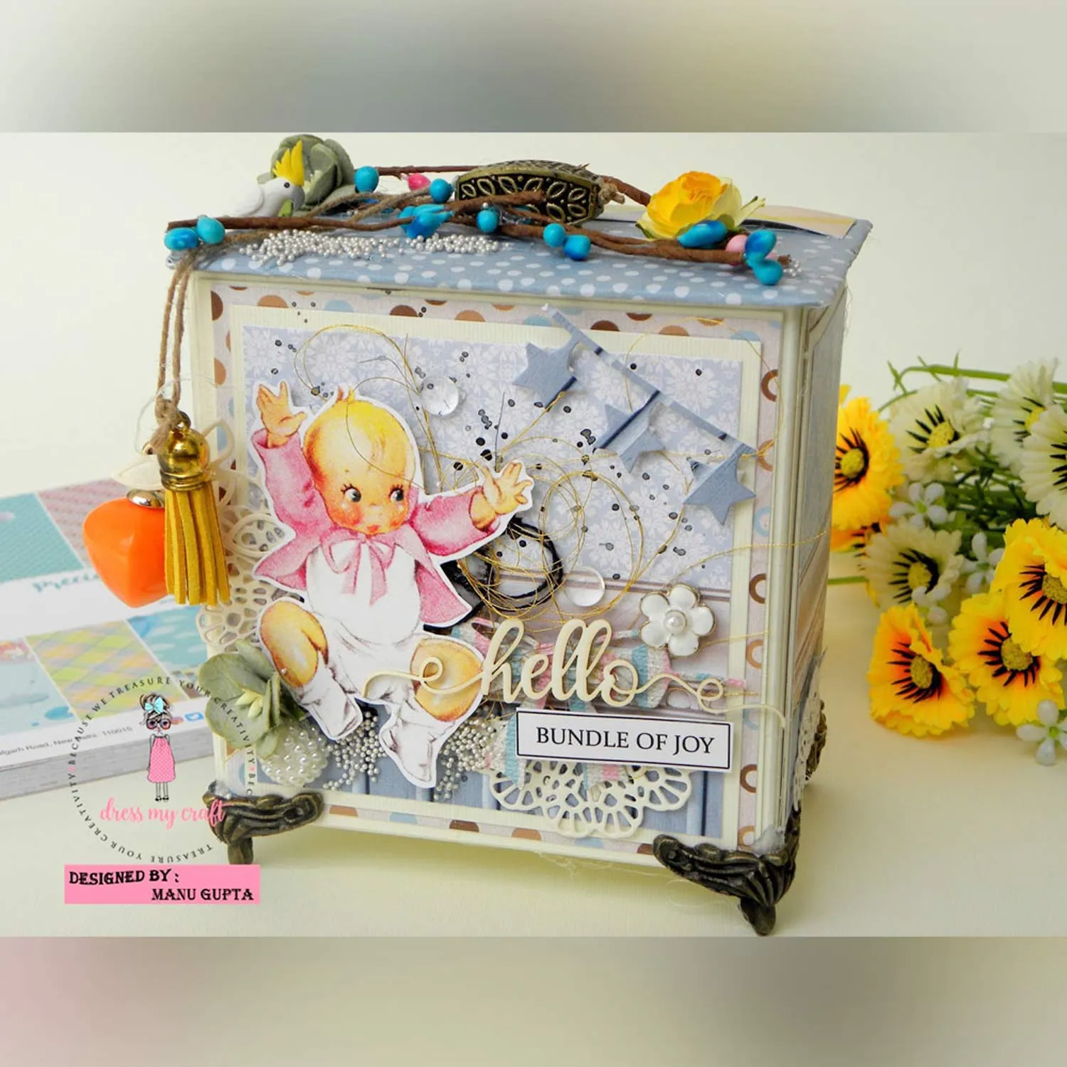 Precious Baby Boy Motif Sheet
