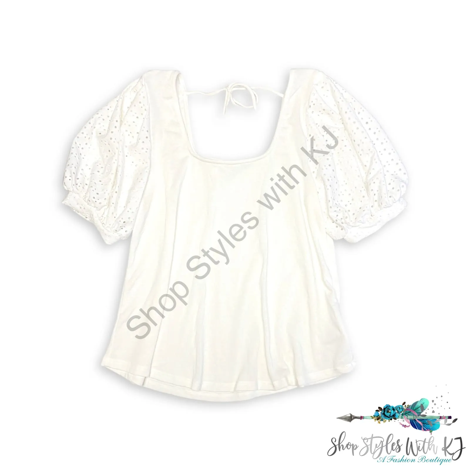 Precious Moments Top in Ivory