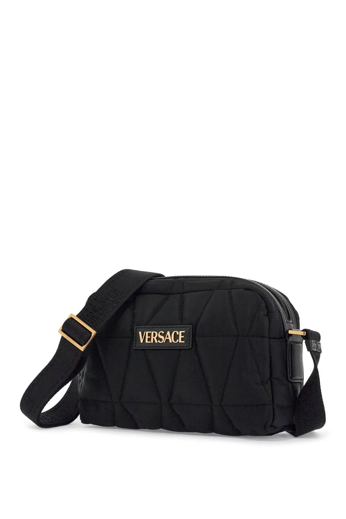 Quilted Nylon Camera Bag