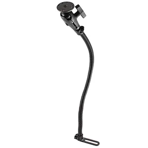 RAM Mount POD I Universal No-Drill Vehicle Mount with 24in Rigid Aluminum Rod & 1.5in Diameter Ball Round Adapter Base