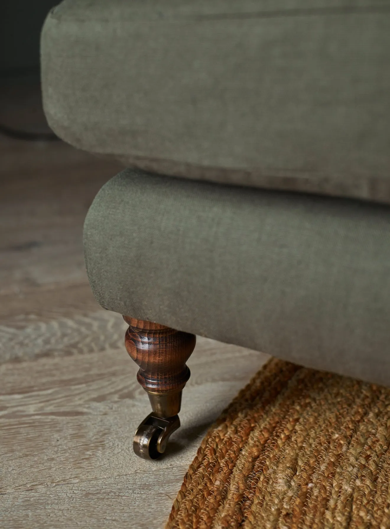 Remy Armchair, Rust Linen