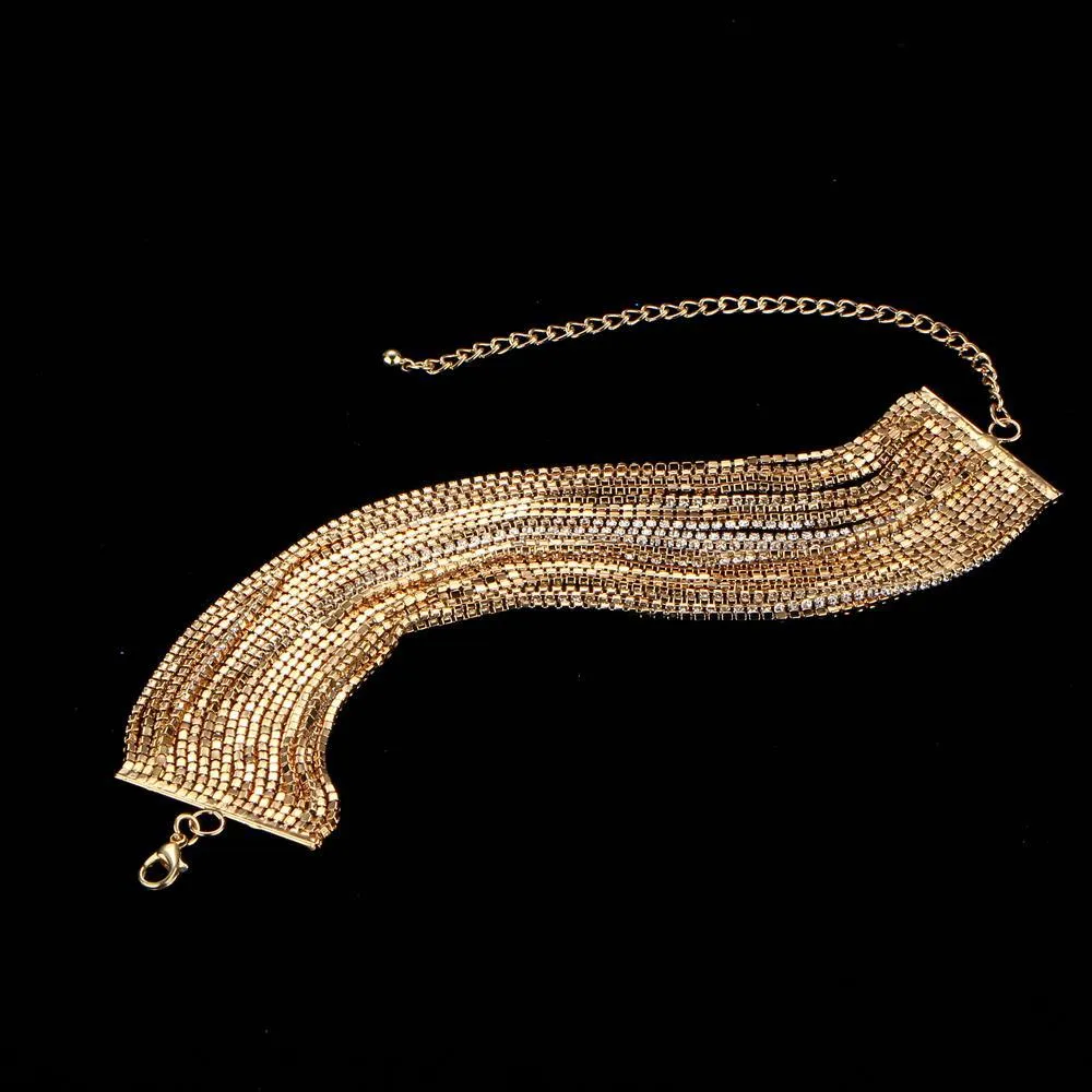 Rhinestone Crystal Choker