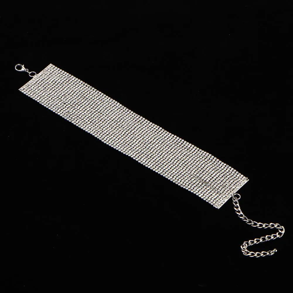 Rhinestone Crystal Choker