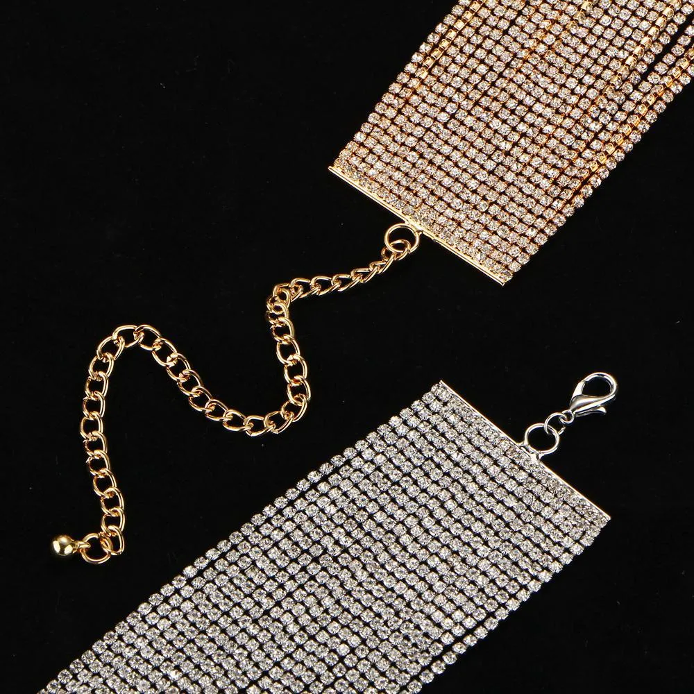 Rhinestone Crystal Choker