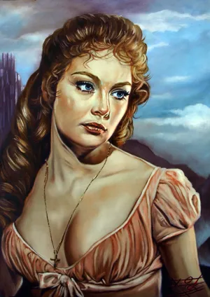 Rick Melton - Jenny Hanley - Scream Queens - Art Print