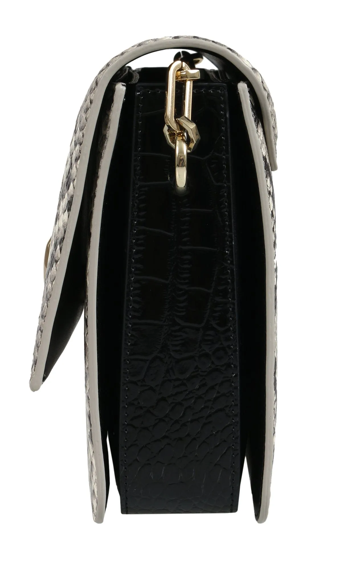 Roberto Cavalli HXLPG5 B01 Black/White Shoulder Bag