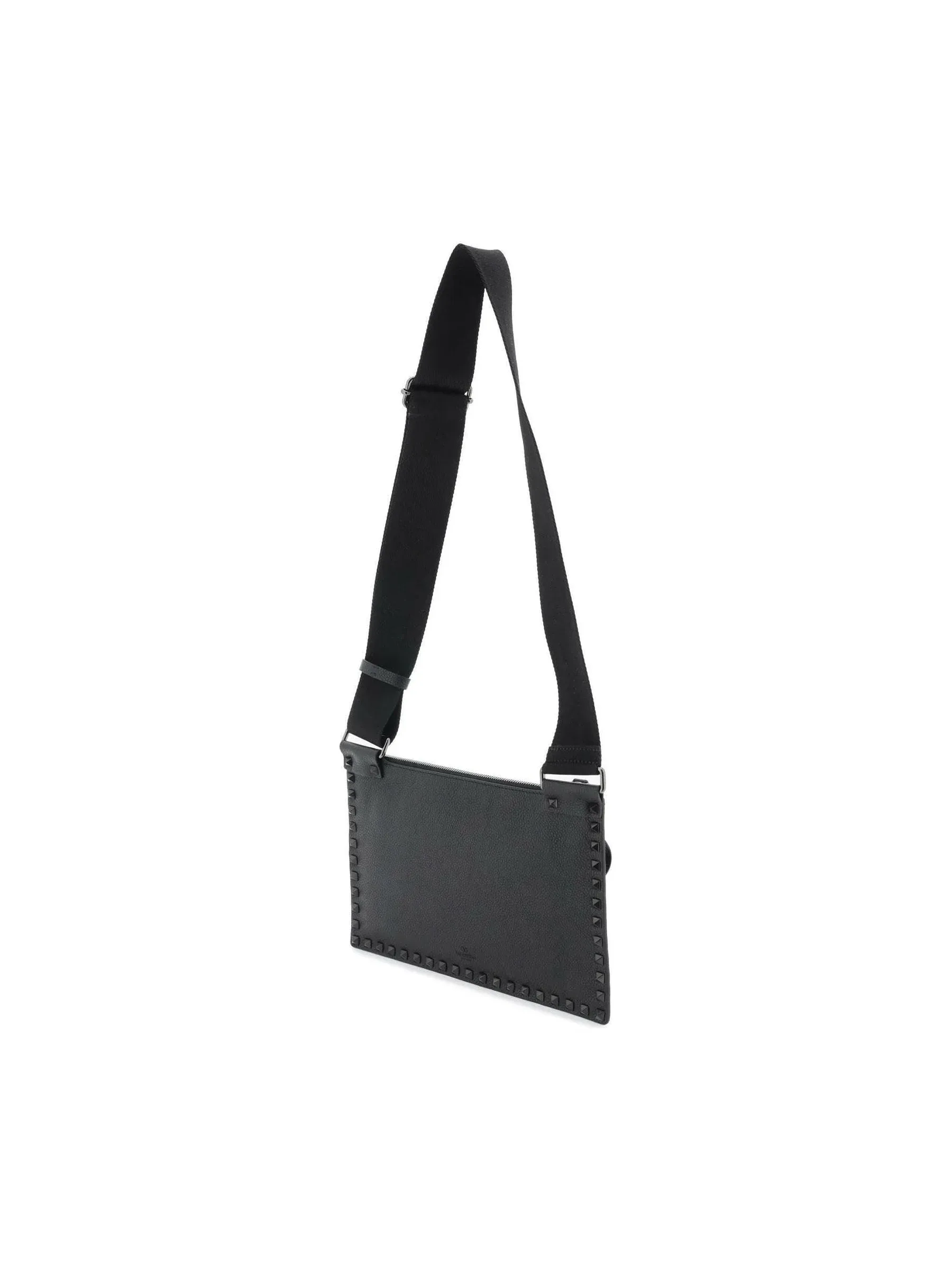 Rockstud Studded Leather Crossbody Bag