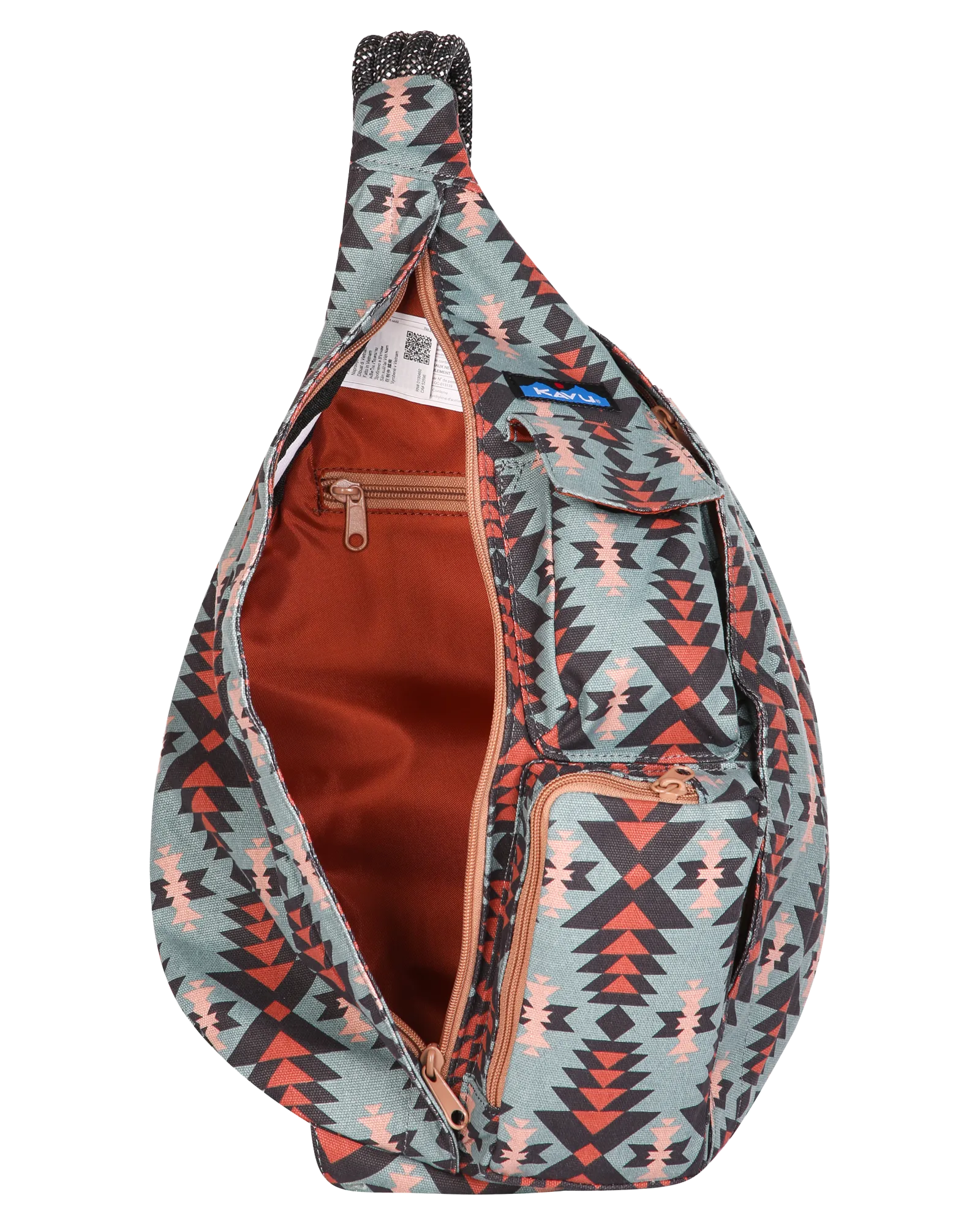 Rope Bag Backpack in Harvest Tile