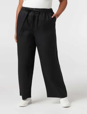 Ruby Curve Linen Wide Leg
