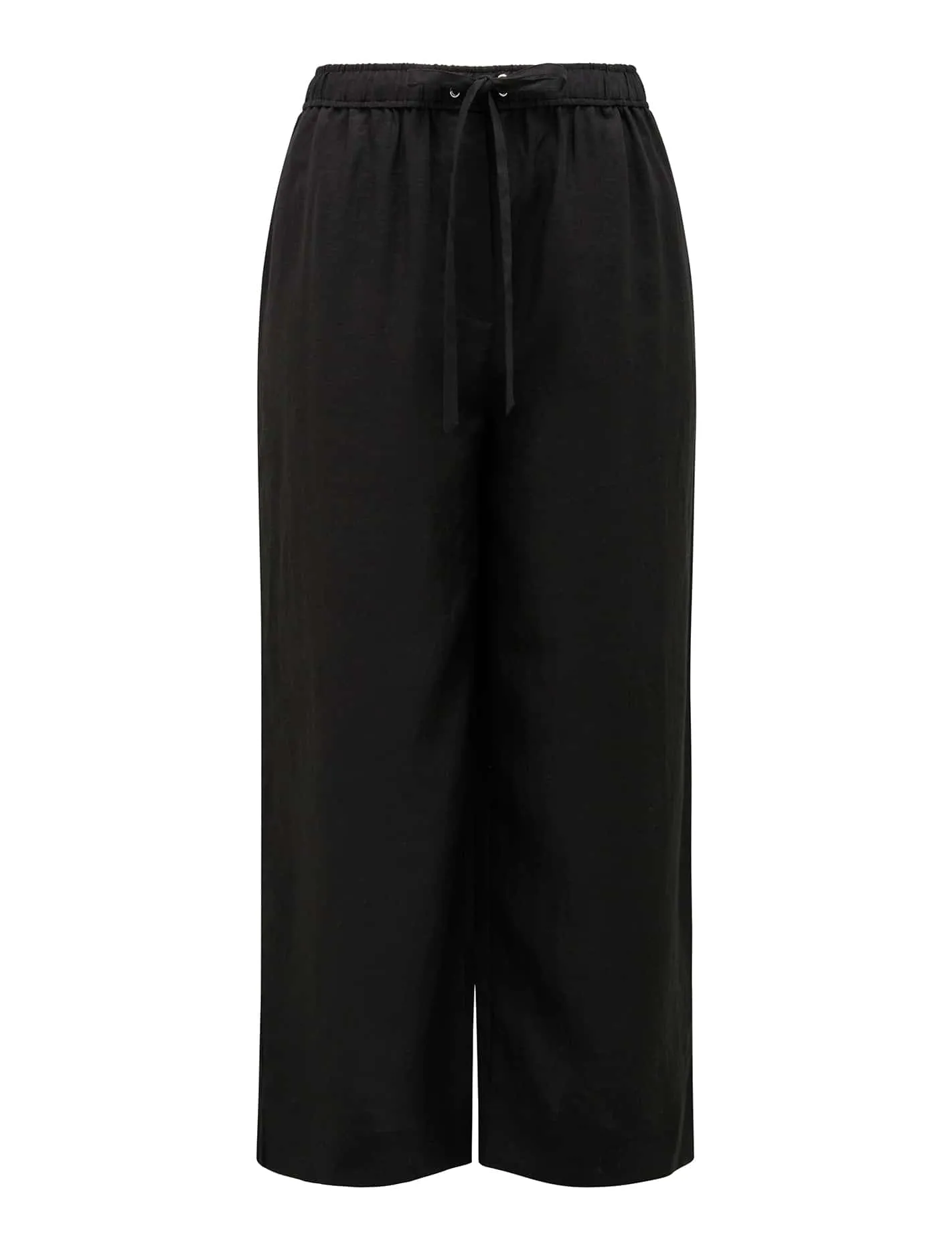 Ruby Curve Linen Wide Leg
