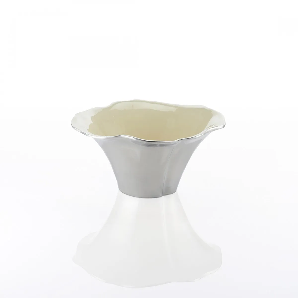 Ruffled High Bowl Oyster
