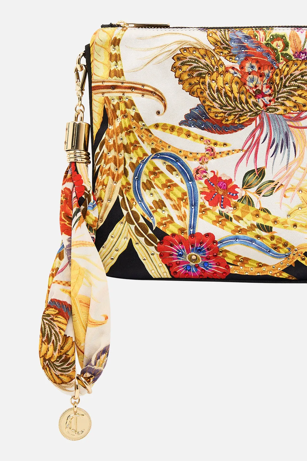SCARF CLUTCH SUNFLOWERS ON MY MIND