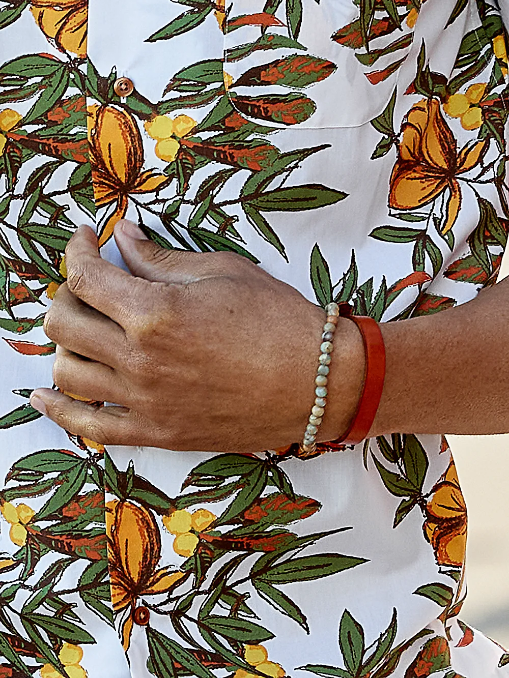 Semi Precious Bead Bracelet - Multi