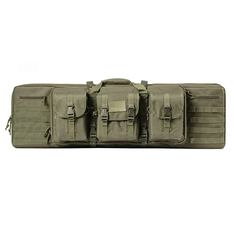 Shooting Gun Bags Durable Oxford Tactical Paintball Double Rifles Backpack Hunting Gun Accessories Protection Molle Bag