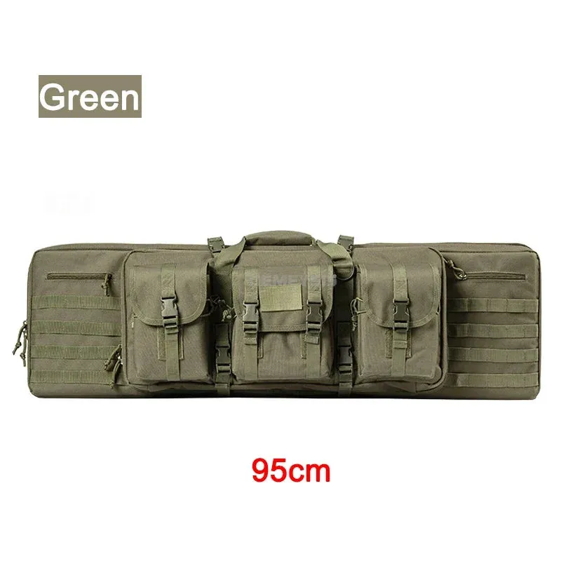 Shooting Gun Bags Durable Oxford Tactical Paintball Double Rifles Backpack Hunting Gun Accessories Protection Molle Bag