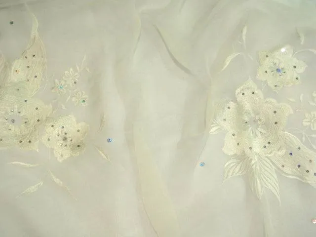 Silk Embroidered Chiffon