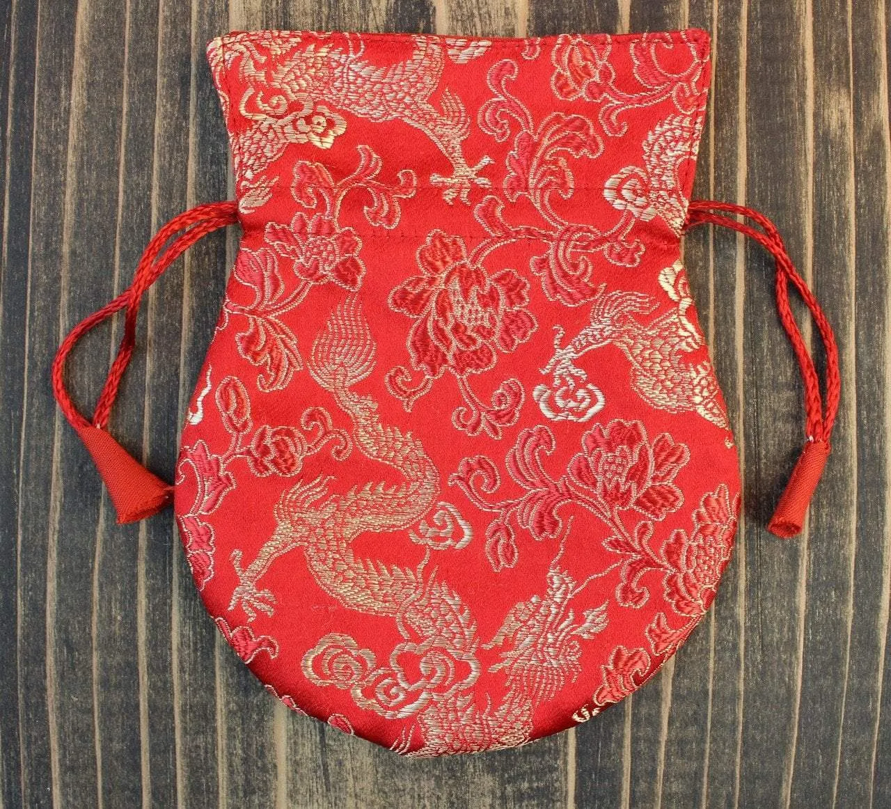 Small Red Dragon Mala Bag