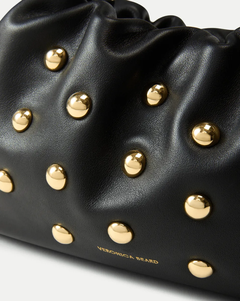 Small Veronica Beard Studded Stash Bag