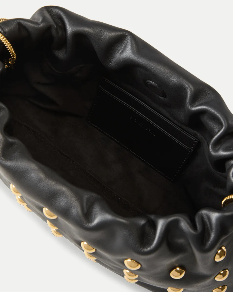 Small Veronica Beard Studded Stash Bag