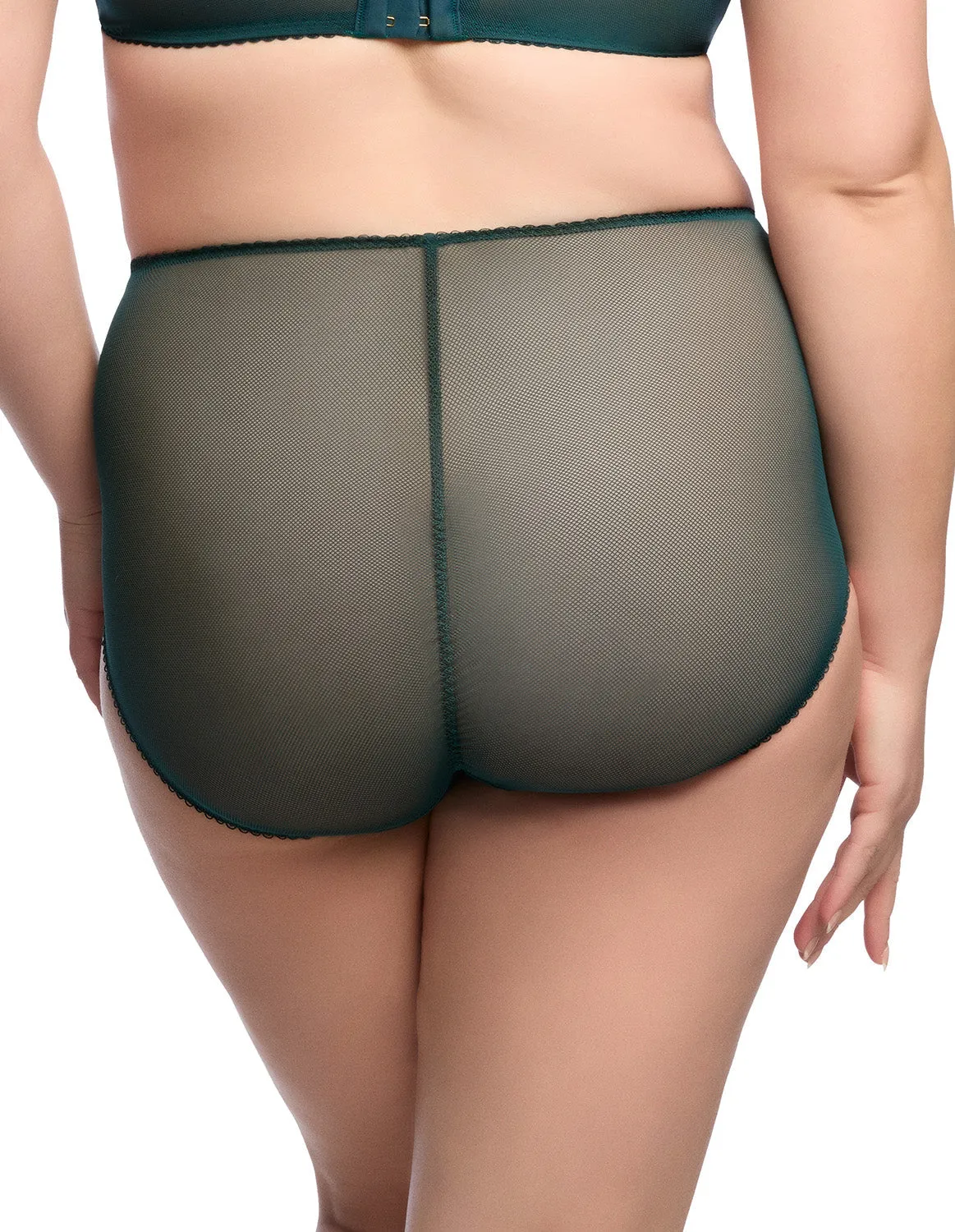 Starlift Full Figure Brief - Eden Green