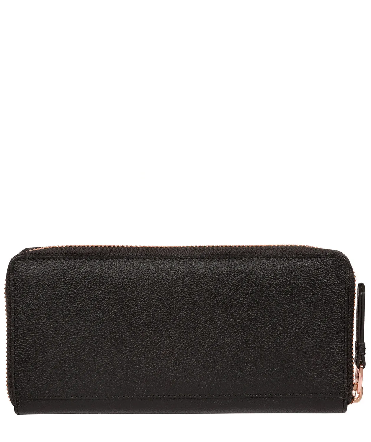 'Starling' Black Leather Purse