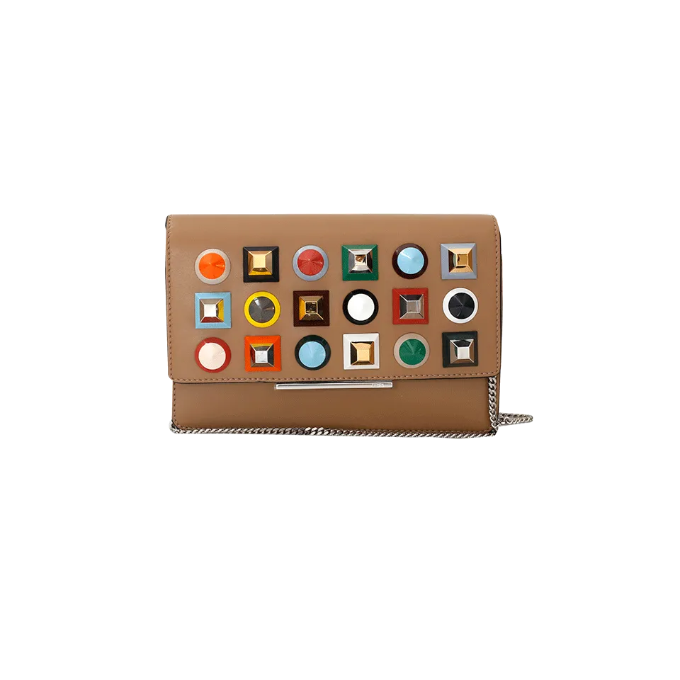 Stud Tube Chain Wallet