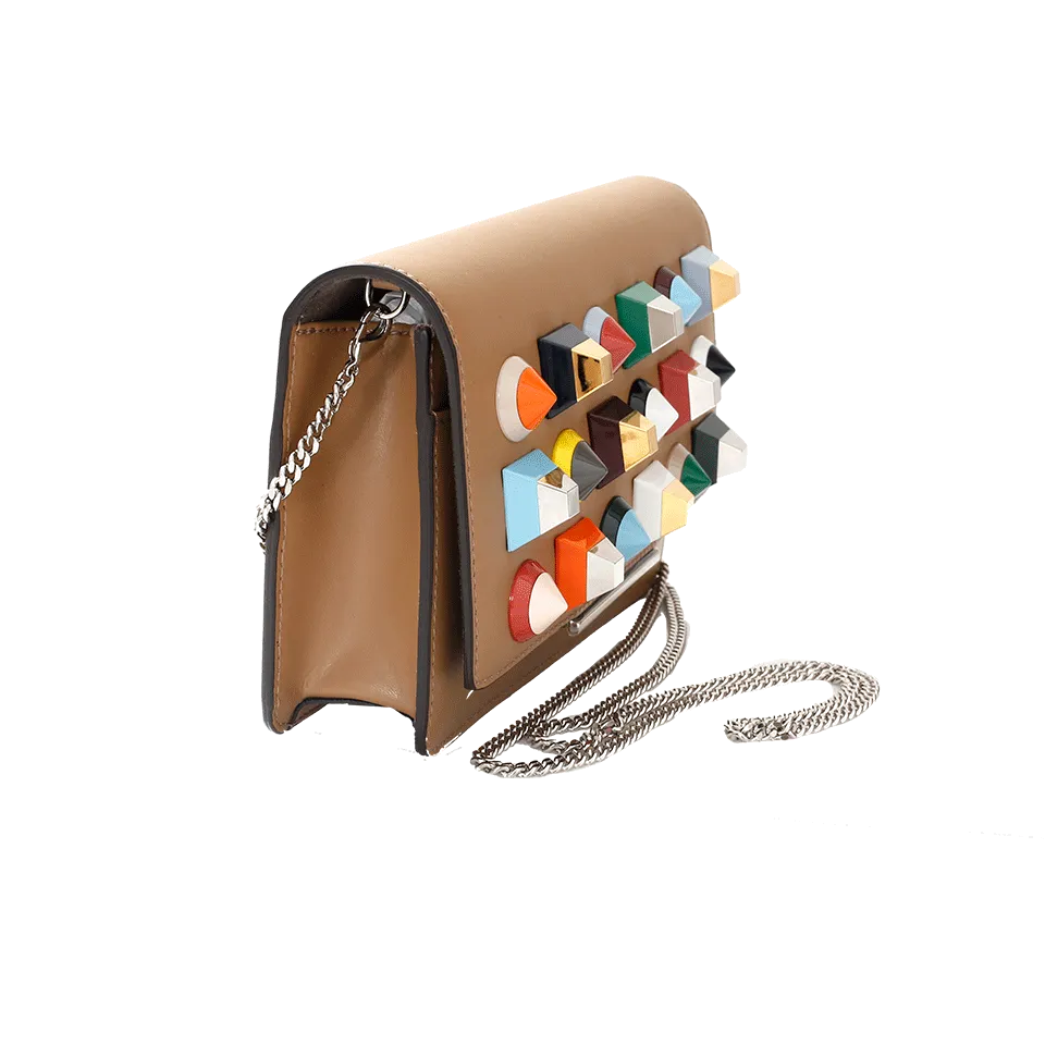 Stud Tube Chain Wallet