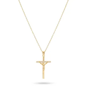 Studded Cross - Gold