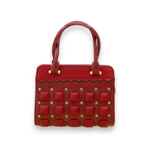 Studded Satchel Bag