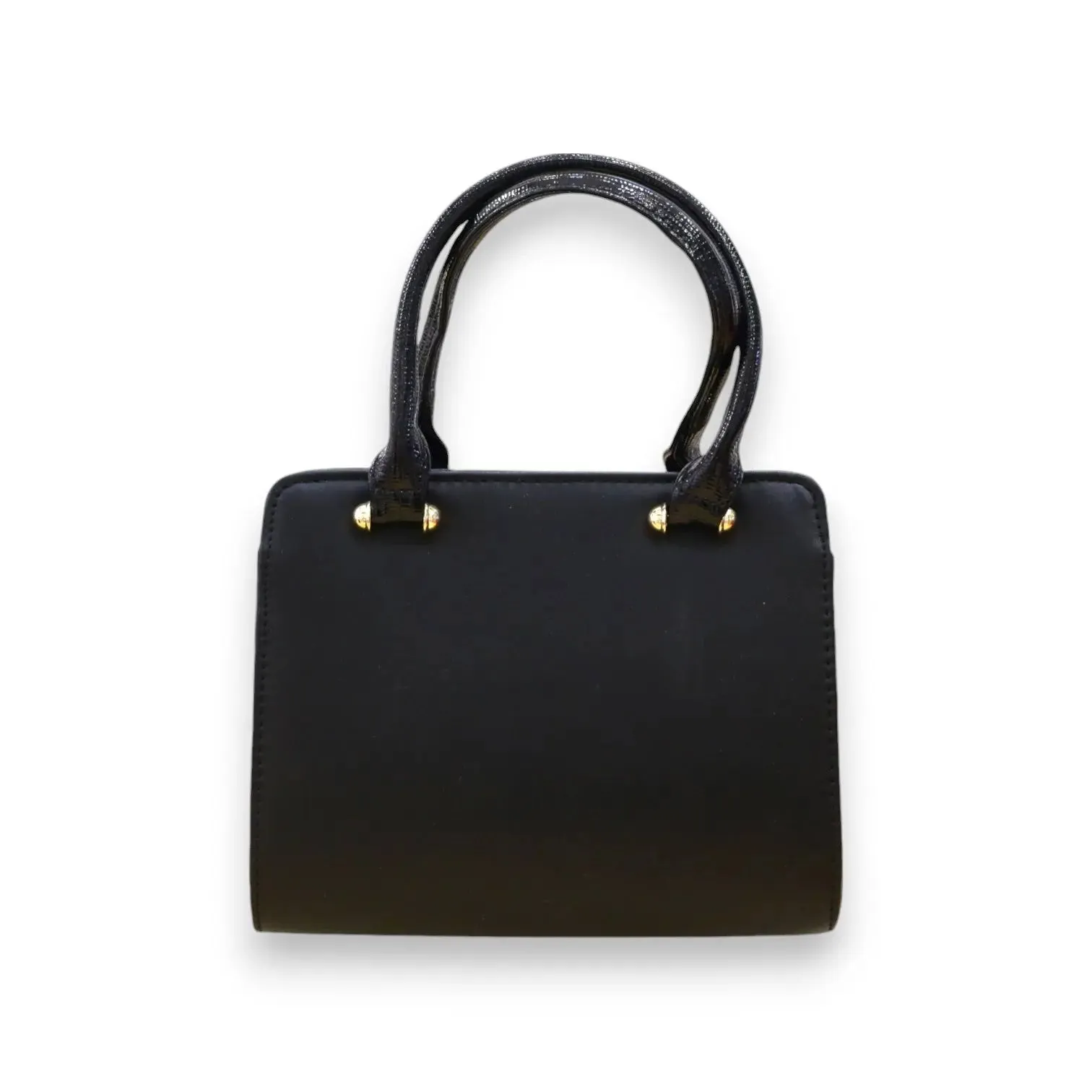 Studded Satchel Bag