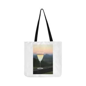 Sunset Wine Tote Bag (Worldwide Shipping)