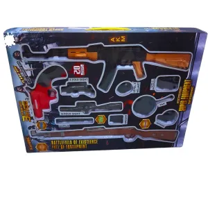 Super Equipment Battlefield Playset - Ultimate Tactical Gear for Kids 6 