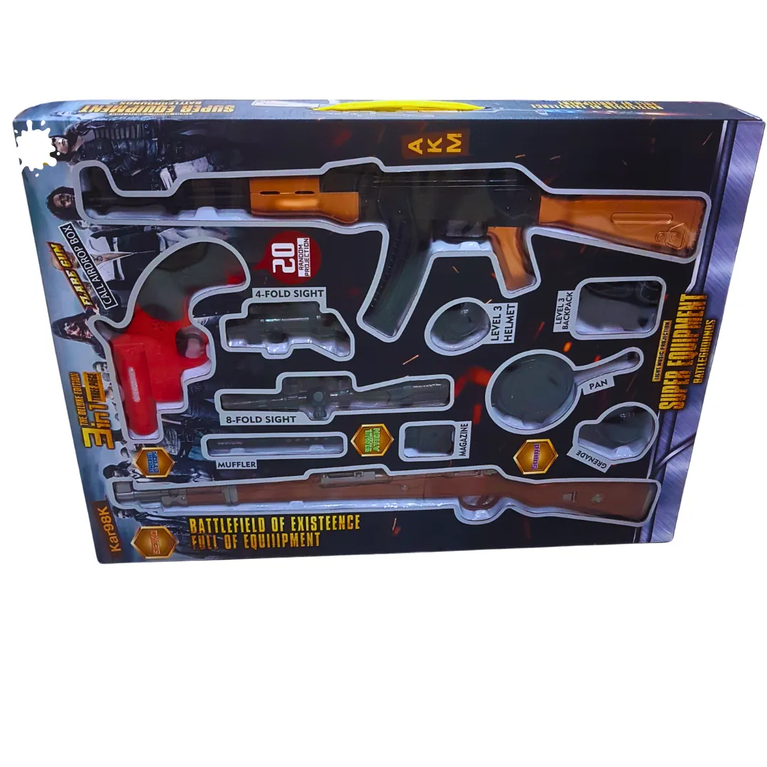 Super Equipment Battlefield Playset - Ultimate Tactical Gear for Kids 6 