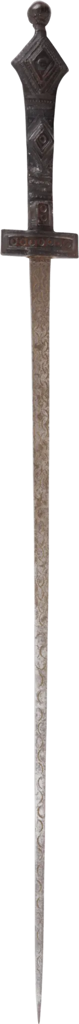 SUPERB QUALITY TUAREG THRUSTING SWORD