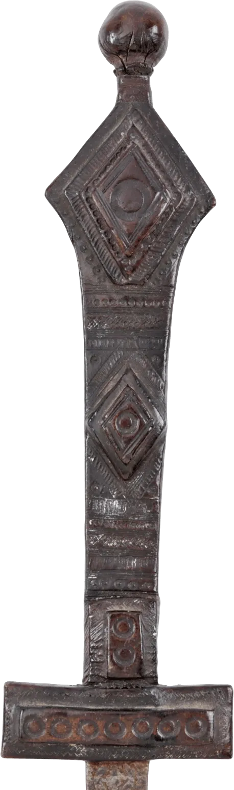 SUPERB QUALITY TUAREG THRUSTING SWORD