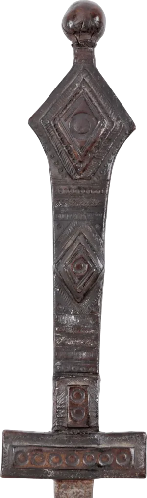 SUPERB QUALITY TUAREG THRUSTING SWORD