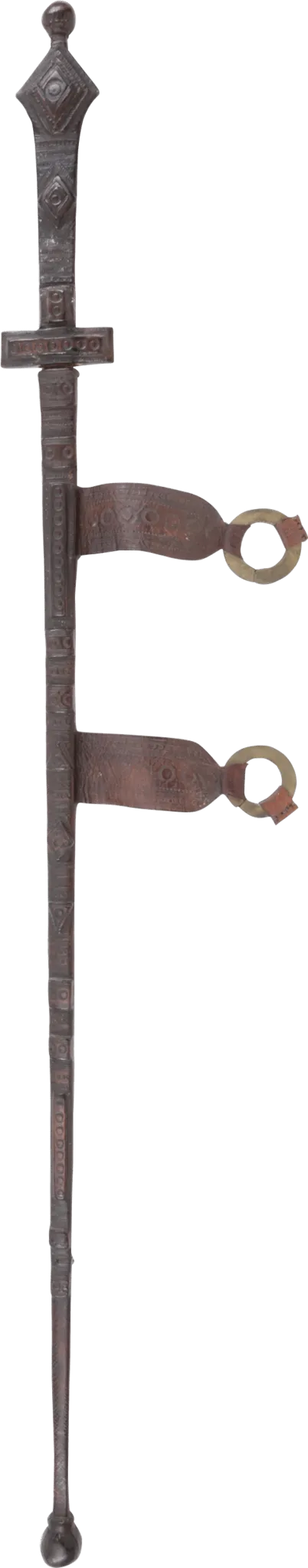 SUPERB QUALITY TUAREG THRUSTING SWORD
