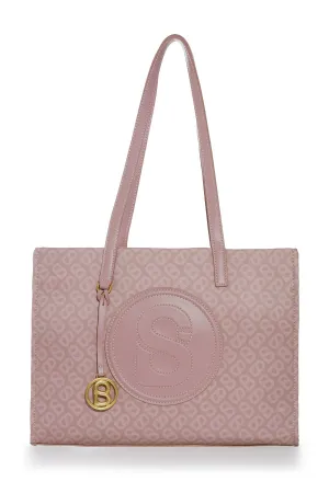 Tapis Aaliya Printed Tote Bag - Dusty Rose