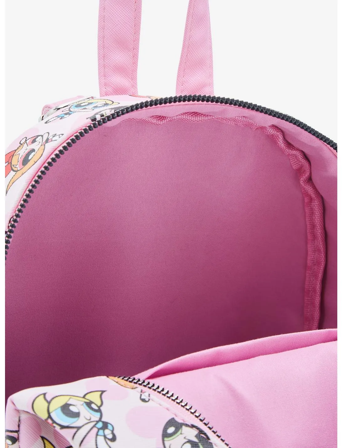 The Powerpuff Girls Mini Backpack Pink Hearts AOP Bioworld