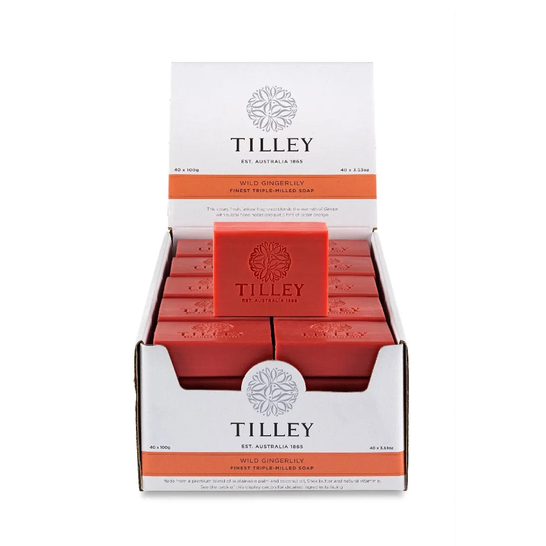 Tilley Classic White - Soap 100g - Wild Gingerlily