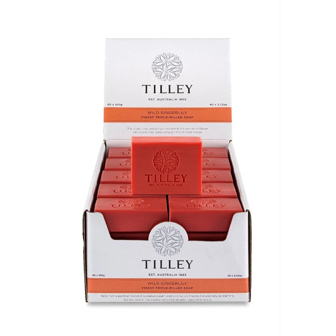 Tilley Classic White - Soap 100g - Wild Gingerlily